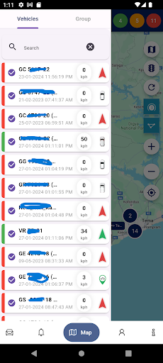 SafeTrack GPS Screen 2