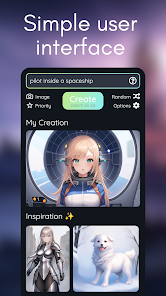 Captura 10 Anime AI Art - Otaiku android
