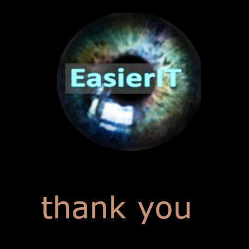 EasierIT: Thank you for Team 1.0 Icon