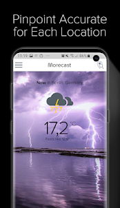 Weather Forecast, Radar &amp; Widget - Morecast