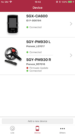 Screenshot of Cyclo-Sphere Control