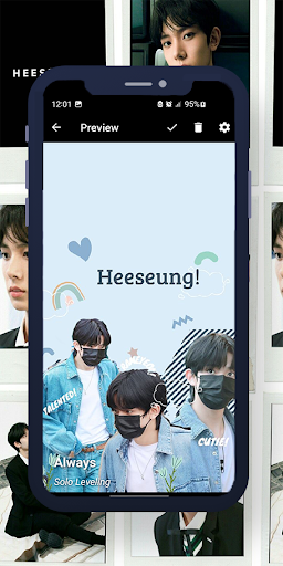 Heeseung 3D Parallax Wallpaper Screenshot 3 - AppWisp.com
