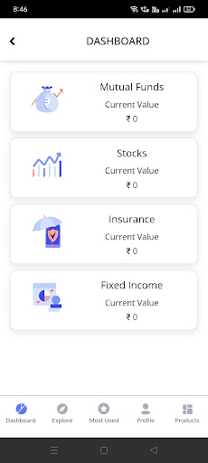 MP Tiwari Finserv Screenshot