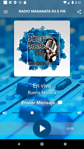 Android application Radio maranata 93.5 fm screenshort