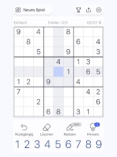 Sudoku Klassische Puzzlespiele Screenshot
