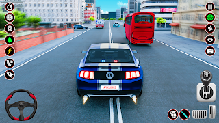 Dubai Police Car Games 3d - Screenshot 1