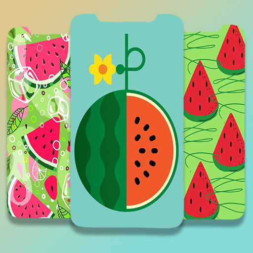 Watermelon Wallpaper Cute logo