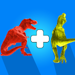 Cover Image of Télécharger Merge Master 3d-Dinosaur Clash  APK