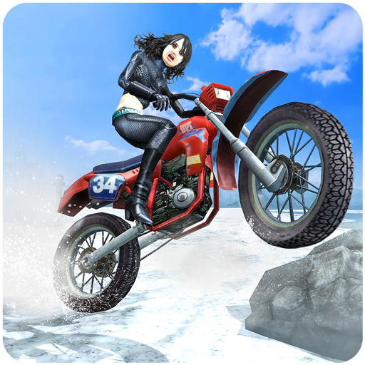 Snow Bike Stunt Racing Games 1.0 Icon