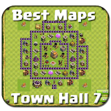 Base Map COC Town Hall 7 icon