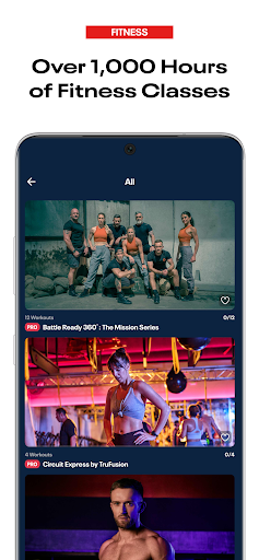 Reebok Fitness App Screenshot 4 - AppWisp.com