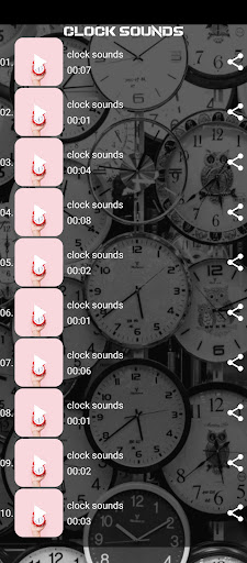 clock sounds Screen 2