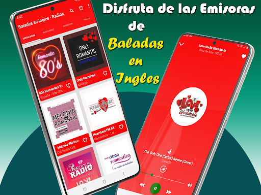 Android application Baladas en Ingles - Radios screenshort
