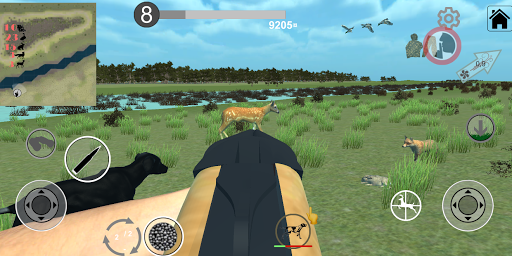 Jeu de simulation de chasse