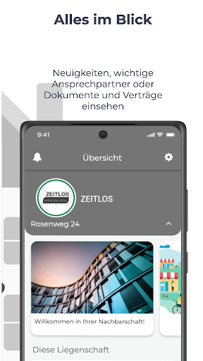 Android application Portal ZEITLOS-Immobilien.com screenshort
