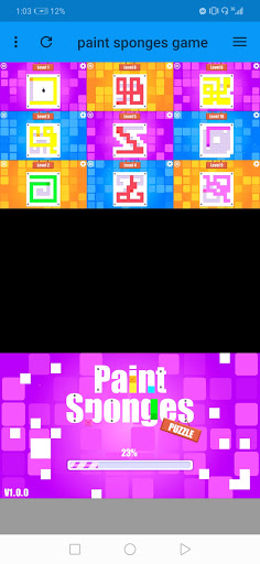 لعبة كرات الألوانpaint sponges game 2021