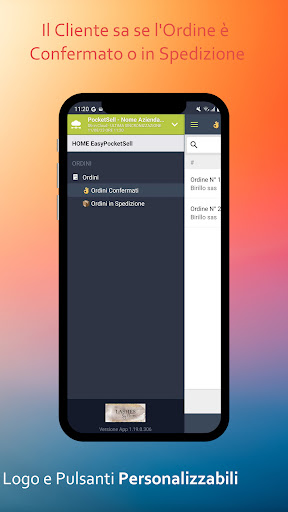 EasyPocketSell Ordini Self B2B Screen 2