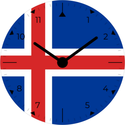 Iceland Analog Watch Face logo