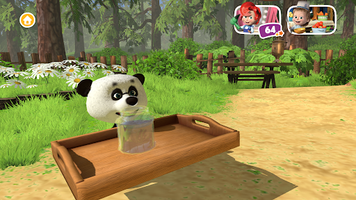 Masha and the Bear Cooking 3D