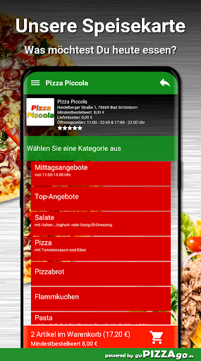 Pizza Piccola Bad Schönborn Screenshot 4 - AppWisp.com