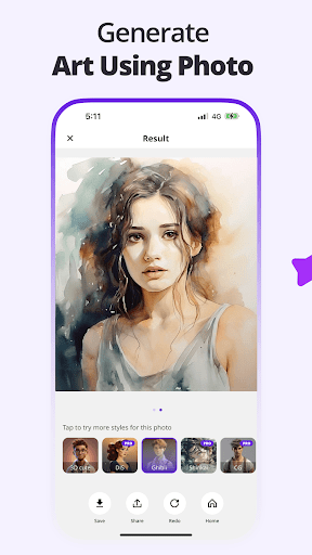 iToon: AI Art Generator Screen 3