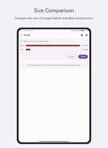 Screenshot of Photo Compress - Image Resize