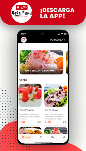 Android application Asia Peru screenshort