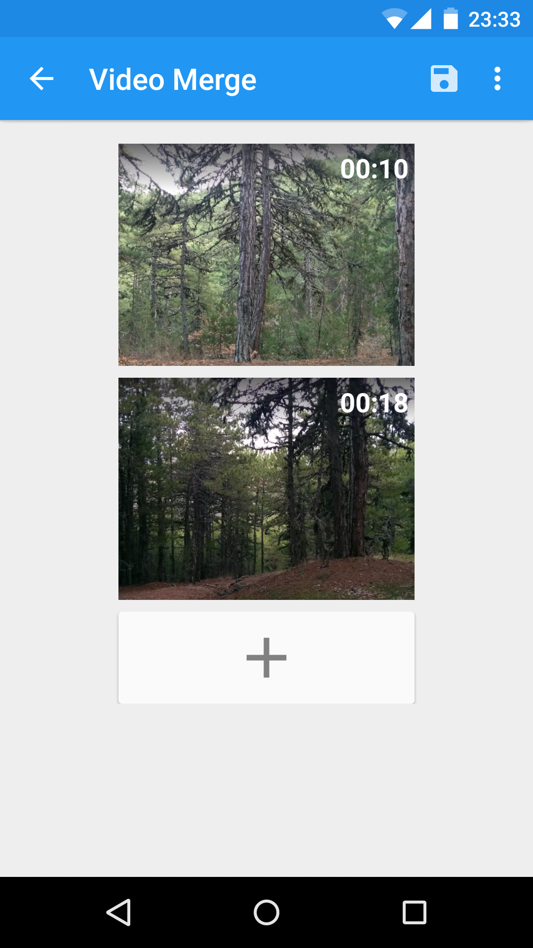 Android application VidTrim - Video Editor screenshort