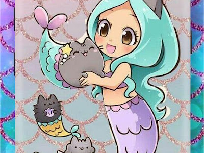 [最も好ましい] 神秘 的 女の子 人魚 イラスト 311958