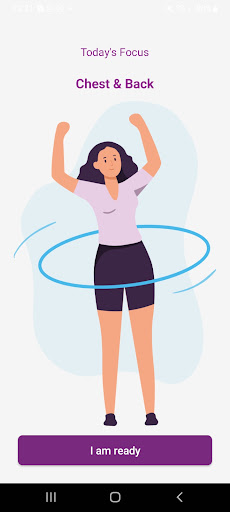 Android application Fit PACE screenshort