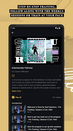 Screenshot of OMBE Surf Training