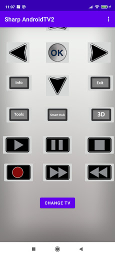 Sharp AndroidTV Remote Control Screen 3