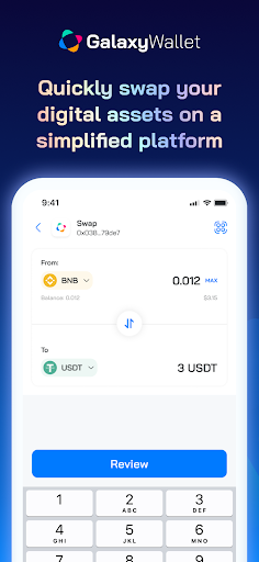 Galaxy Wallet Screen 3
