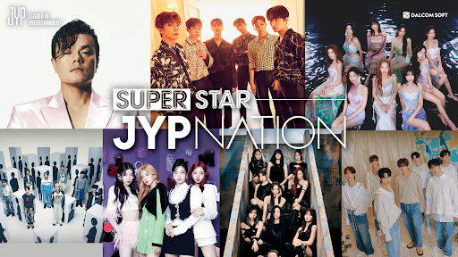 Android application SUPERSTAR JYPNATION screenshort