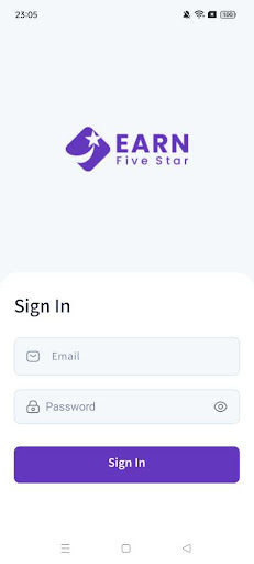 Android application Earn5Star screenshort