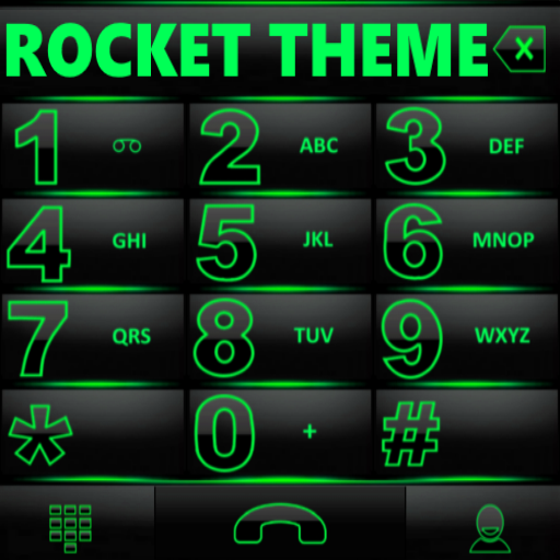 Theme RocketDial Spectra Green Download on Windows