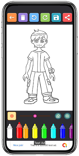 color - adult coloring book