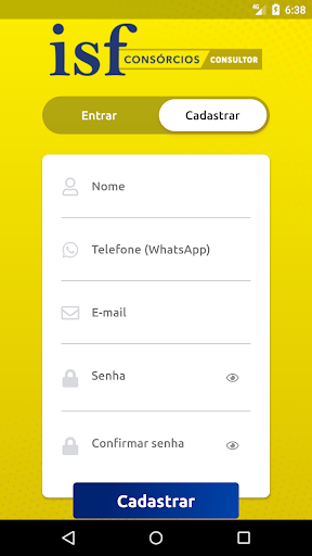 ISF Consórcio - Consultor Screen 2