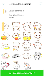 Mochi Cat Stickers - WASticker