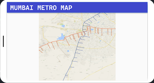 Mumbai Metro App Screen 2