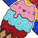 Cover Image of Download Kawaii Sparkle Coloring Book  APK