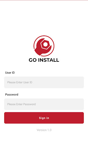 Android application Go Install screenshort