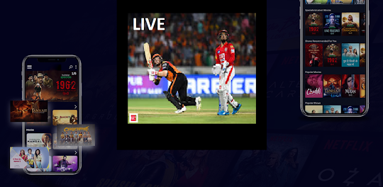 Live Cricket & Movies Shows