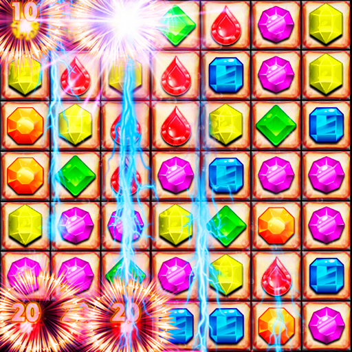 Match 3 Crush King Jewels logo