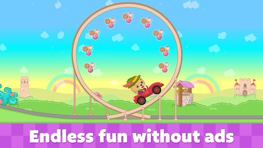 Bimi Boo Car Games for Kids Apk + Mod (Unlimited Money) for Android 2