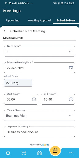 VisitUs Screen 3