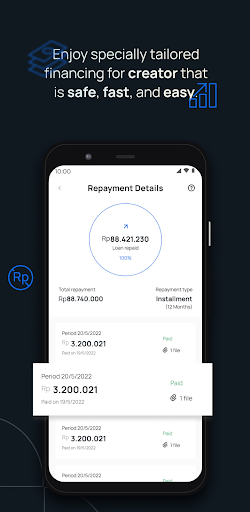 UpBanx - The Future of Finance Screen 2