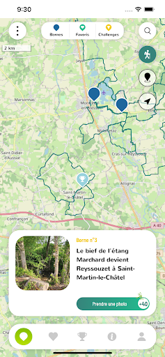 Android application Coeur Reyssouze screenshort