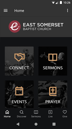 Android application East Somerset Baptist Church screenshort