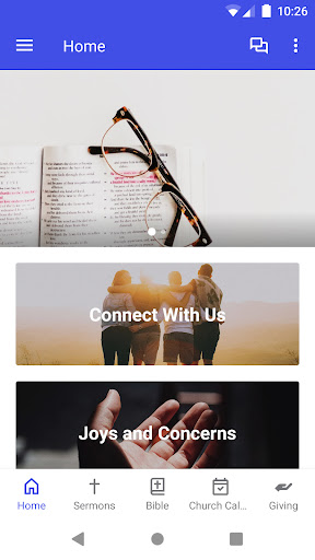 Android application Antelope Hills Church screenshort